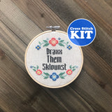 Draxx Them Sklountz Cross Stitch KIT