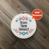 Draxx Them Sklountz Cross Stitch Pattern