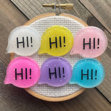 Hi Bubble Needle Minder - Your Choice!