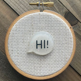 Hi Bubble Needle Minder - Your Choice!