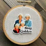 Stay Golden Needle Minder