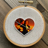 Jack and Rose Heart Needle Minder