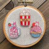 Kawaii Bunny Snacks Needle Minder SET