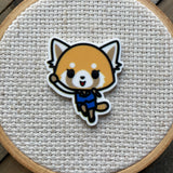 Angry Red Panda Needle Minder SET