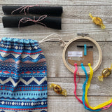 Too Rad To Be Sad Cross Stitch KIT