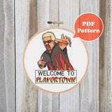 Chef Guy Cross Stitch Pattern
