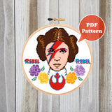 Space Rebel Cross Stitch Pattern