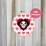 DIE - Grim Reaper Cross Stitch Pattern