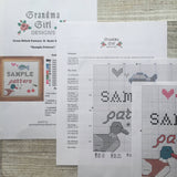 Bambi Eyed Bitch Cross Stitch Pattern