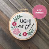 As IF! Cross Stitch Pattern