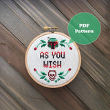As You Wish Cross Stitch Pattern