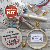 Eeny, Meeny, Miny, Moe Cross Stitch Kit