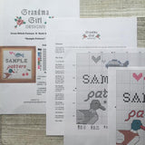 Oh Hell No Cross Stitch Pattern