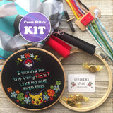 I Wanna Be The Very Best Like No One Ever Was Cross Stitch Kit