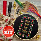 Get Off My Lawn Cross Stitch KIT