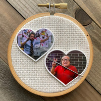 Frank and Charlie Heart Needle Minder SET