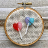 Heart Lollipop Needle Minder SET