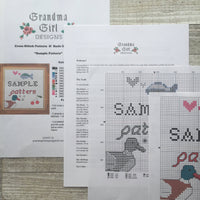 Ain't No Thing Like Me Except Me Cross Stitch Pattern