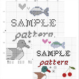 Merry Krampus Cross Stitch Pattern